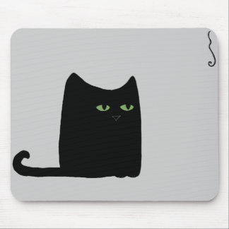 Dexter die fette schwarze Katze Mousepad