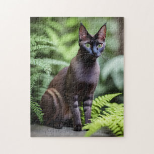 Dexter Die schwarze siamesische Katze, Jigsaw Puzz