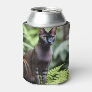 Dexter die schwarze siamische Katze, Can Cooler Dosenkühler
