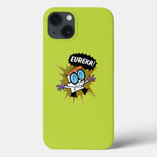 Dexter "Eureka!" Halftone Callout Graphic Case-Mate iPhone Hülle (Rückseite)