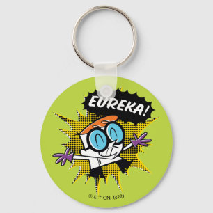 Dexter "Eureka!" Halftone Callout Graphic Schlüsselanhänger