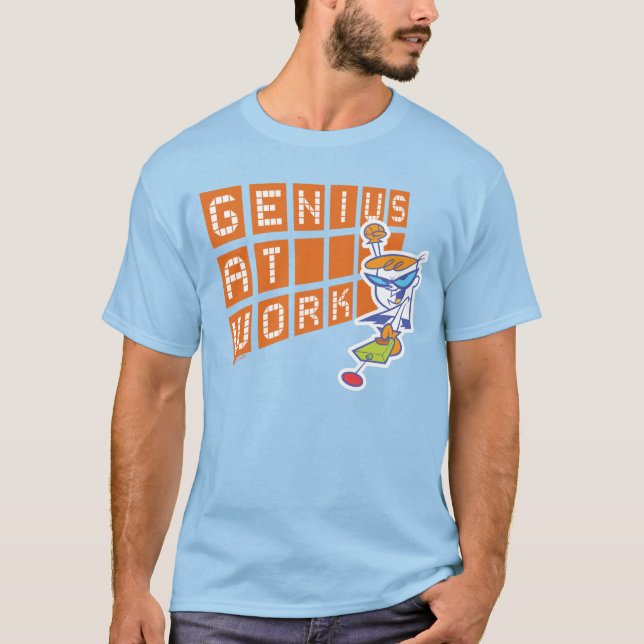 Dexter "Genius at work" T-Shirt (Vorderseite)