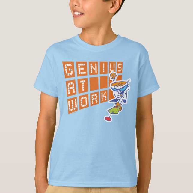 Dexter "Genius at work" T-Shirt (Vorderseite)