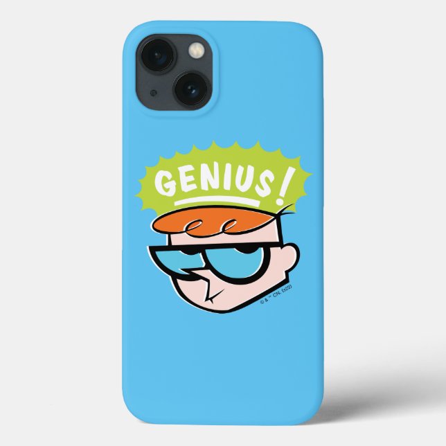 Dexter "Genius" Callout Graphic Case-Mate iPhone Hülle (Rückseite)