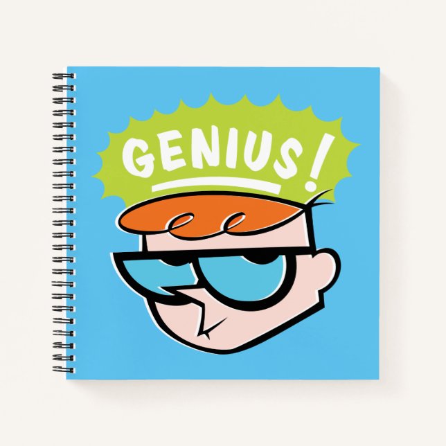 Dexter "Genius" Callout Graphic Notizbuch (Vorderseite)