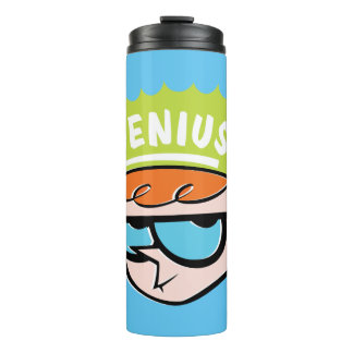 Dexter "Genius" Callout Graphic Thermosbecher