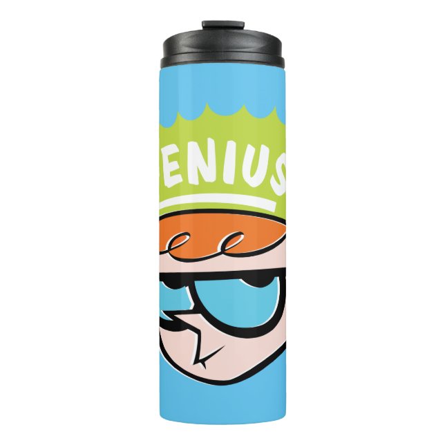 Dexter "Genius" Callout Graphic Thermosbecher (Vorderseite)