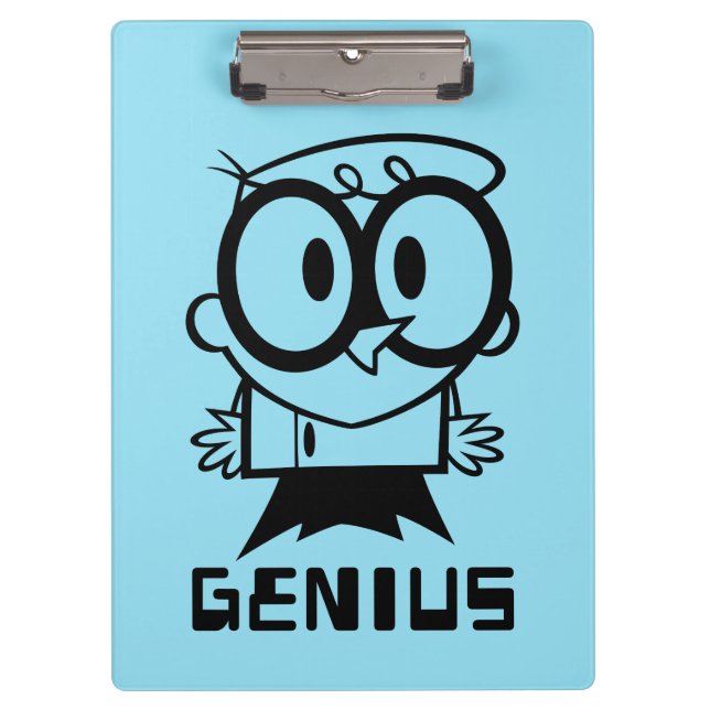 Dexter "Genius" Kontur Graphic Klemmbrett (Vorderseite)
