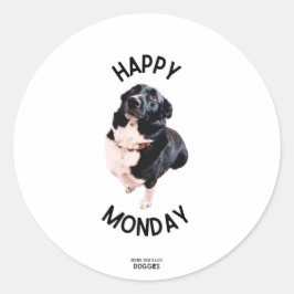 Dexter "Happy Monday" Stickers