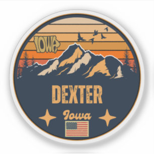 Dexter, Iowa, Vereinigte Staaten Aufkleber