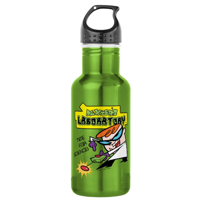 Dexter mit Remote Edelstahlflasche (Vorderseite)
