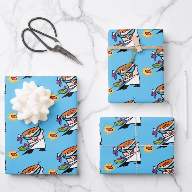 Dexter mit Remote Geschenkpapier Set (Vorderseite)