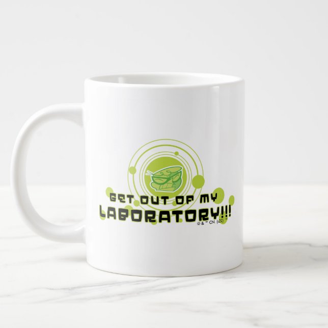 Dexter - Raus aus meinem Labor!!! Jumbo-Tasse (Links)
