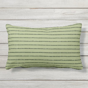 D'extérieur Bande de tuiles vertes Khaki Coussin extérieur Lu
