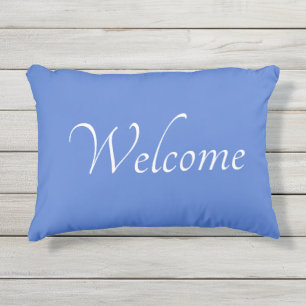 D'extérieur Coussin d'accueil extérieur bleu