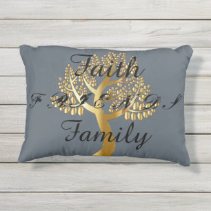 D'extérieur Coussin de famille d'amis de foi