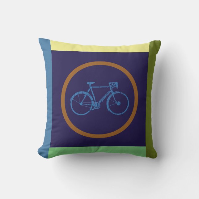 D'extérieur coussin de vélo géométrique couleur (Recto)