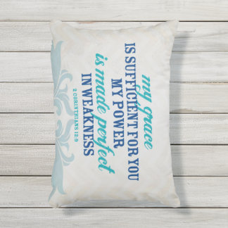 D'extérieur coussin d'écriture sainte