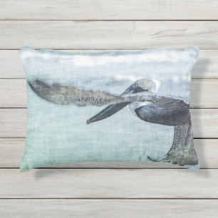 D'extérieur Coussin extérieur Pelican Soaring Blue Green Ocea