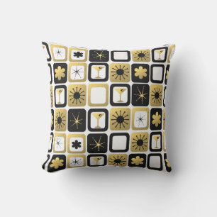 D'extérieur Coussin extérieur rétro glamour or