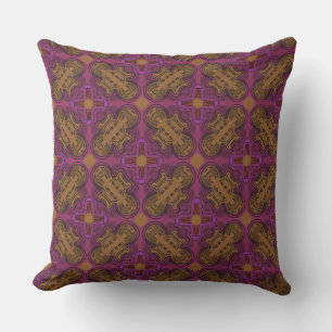 D'extérieur Coussin Jimette Design fait de motif fuchsia