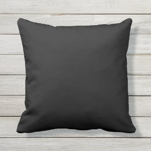 D'extérieur Extérieur ou choisi intérieur noir couleur coussin