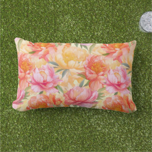 D'extérieur Fleurs de pivoine Coussin d'accissement extérieur