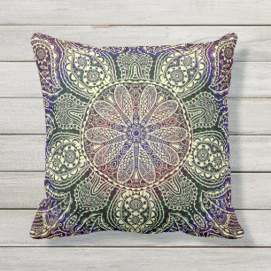 D'extérieur La terre a modifié la tonalité le coussin