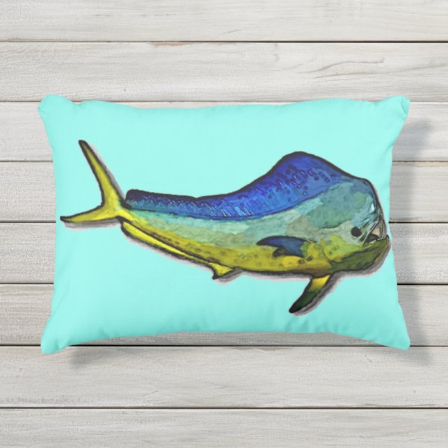 D'extérieur Mahi Mahi Coussin extérieur (Devant)