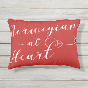 D'extérieur Norvégien Au Coussin Accentuation Du Coeur, Norvèg