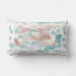 D'extérieur Nuages Jeter Oreiller, Lumbar Coussin 13" x 21"