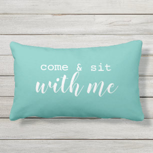 D'extérieur Viens t'asseoir avec moi, coussin lumbar