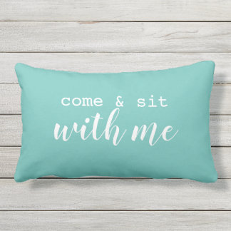 D'extérieur Viens t'asseoir avec moi, coussin lumbar