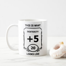 Dexterity-Tasse von Dungeons und Drachen Kaffeetasse