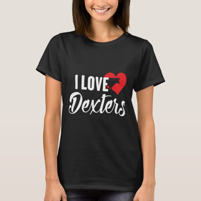 Dexters für Kuh T-Shirt (Vorderseite)