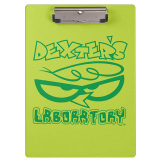 Dexter's Laboratory Face Logo Klemmbrett