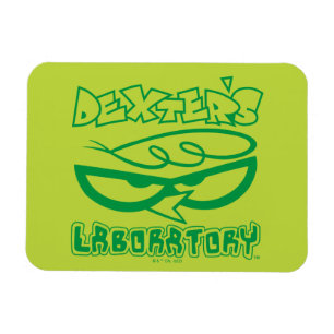 Dexter's Laboratory Face Logo Magnet