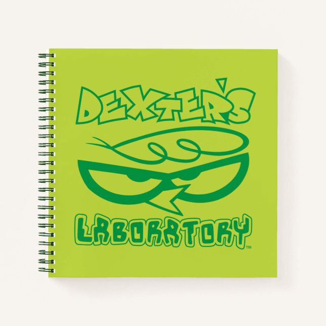 Dexter's Laboratory Face Logo Notizbuch (Vorderseite)