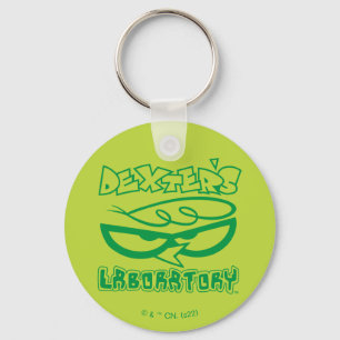 Dexter's Laboratory Face Logo Schlüsselanhänger