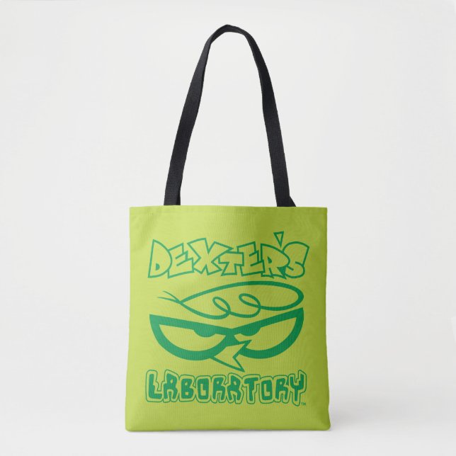 Dexter's Laboratory Face Logo Tasche (Vorderseite)