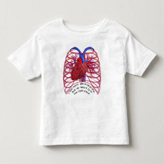 Dextrocardia Wortspiel Kleinkind T-shirt