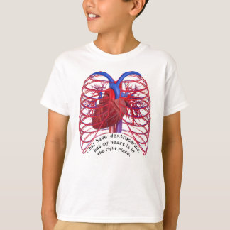 Dextrocardia Wortspiel T-Shirt