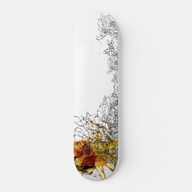 Dezeinswell "Freiheit " Skateboard (Vorderseite)