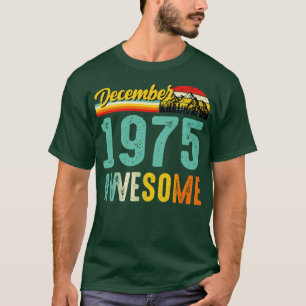 Dezember 1975 Geburtstagsgeschenk Shirt Vintag Dez