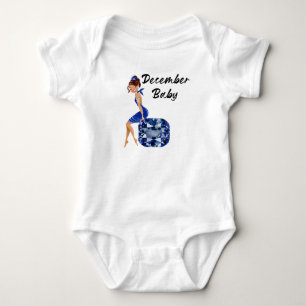 Dezember-Baby Baby Strampler
