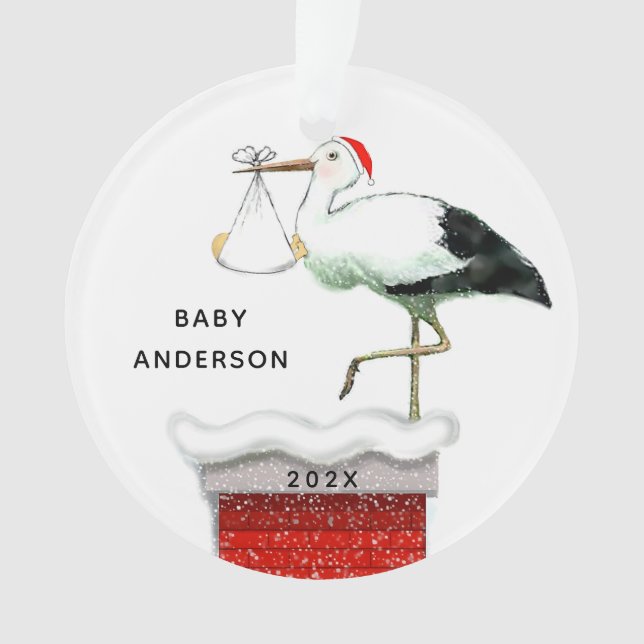 Dezember Baby Keepake Ornament (Vorderseite)