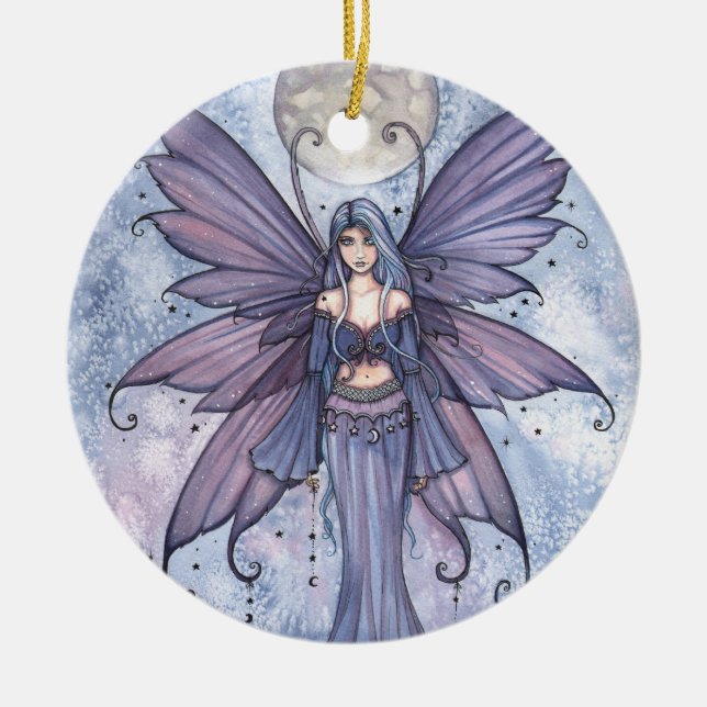 Dezember Blue Fairy Ornament (Vorne)