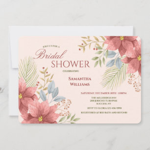 Dezember Bridal Dusche Einladung