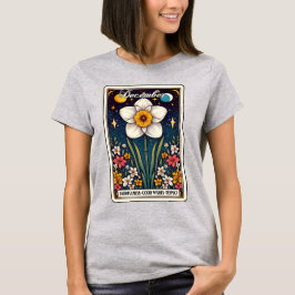 Dezember Geburtsmonat Blume Narcissus T - Shirt
