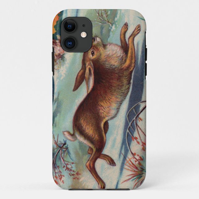 Dezember-Kaninchen iPhone 5/5S Fall Case-Mate iPhone Hülle (Rückseite)